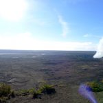 Halema'uma'u crater from the Jaggar Museum