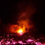 Lava flow in Kalapana