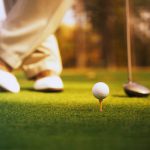 golfing