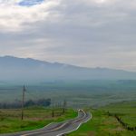 Saddle road as you climb it from Waimea up to the Mauna Kea Access road