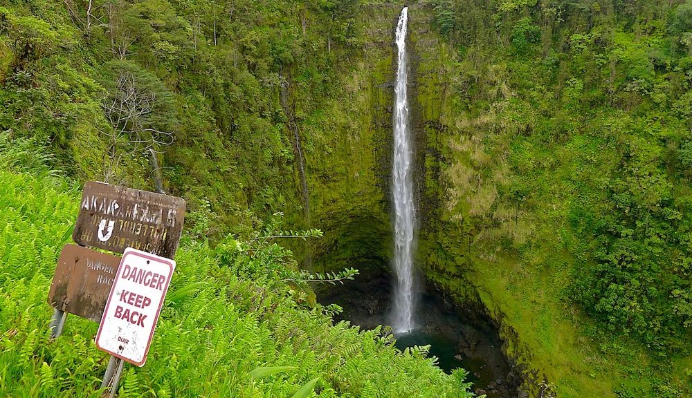 Akaka falls on the Big Island