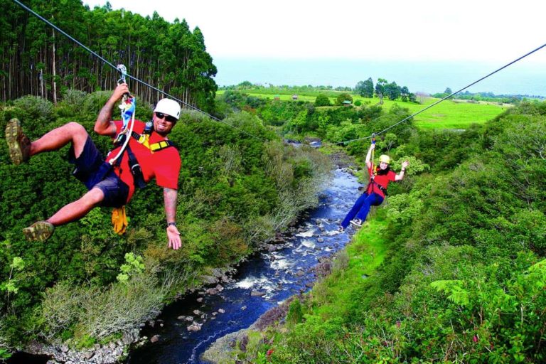 zipline, hawaii, umaumau