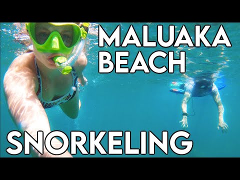 Maluaka Beach | Maui Snorkeling Spots HAWAII | Best places to snorkel