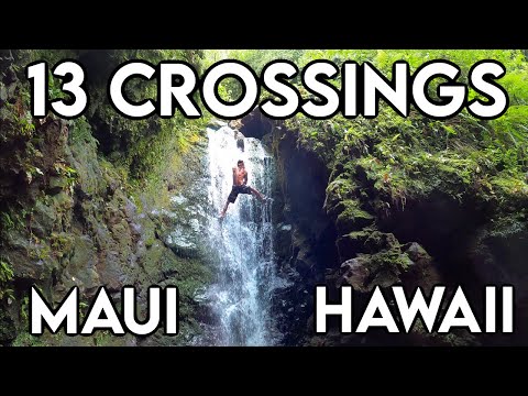 13 Crossings Hike and Waterfall Climbing (Makamakaole Stream) | Hikes on Maui | HAWAII Hiking