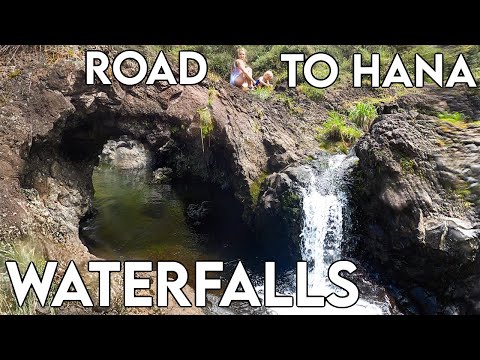 Pua&#039;a Ka&#039;a Falls | Hanawi Falls | Makapipi Falls | Road to Hana | Maui HAWAII