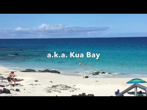 Take a Tour of White Sand Beach, Kua Bay!
