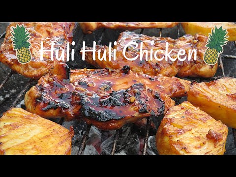 Huli Huli Chicken | Hawaiian Tropical Grilled Chicken Recipe