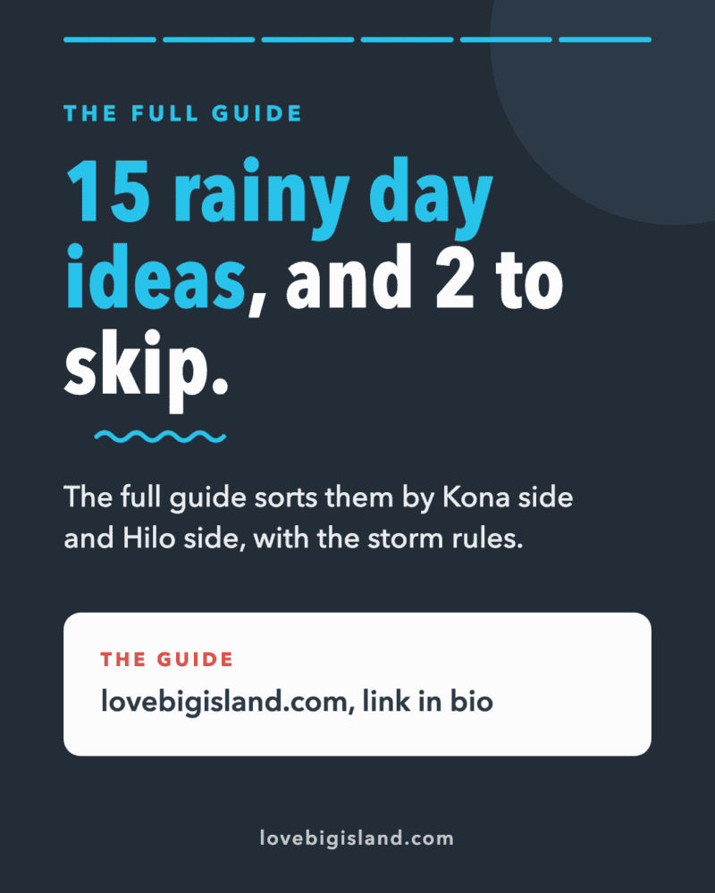 15 rainy day ideas, and 2 to skip.