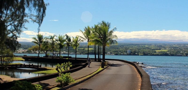 hilo bay, Liliu'okalani Park