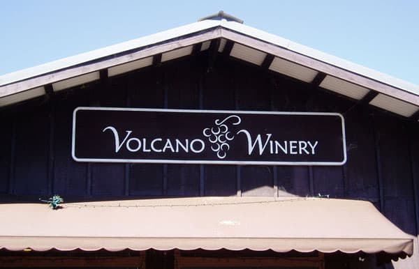 winery volcano village