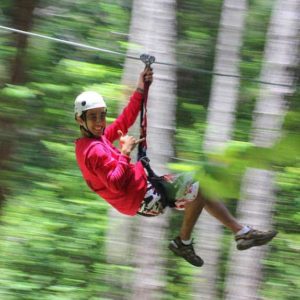 Ziplining on the Big Island