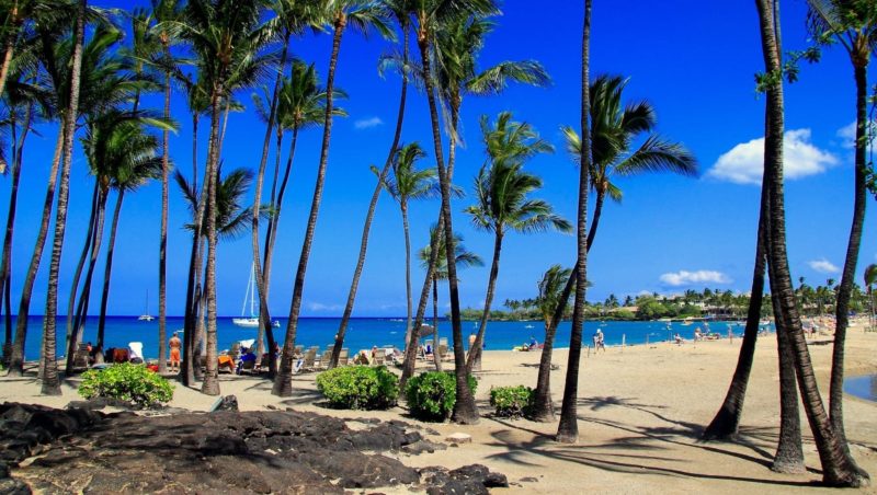 Anaehoomalu Bay, A Bay, Big Island