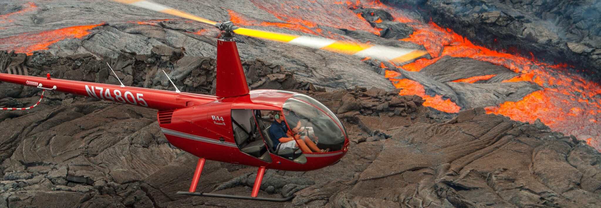 Private Big Island Helicopter Tour with Mauna Loa Helicopters