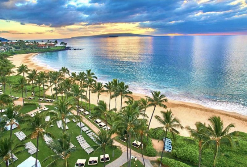 Picture perfect Wailea Beach in west Maui