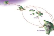 inter island flight map routes hawaii big island