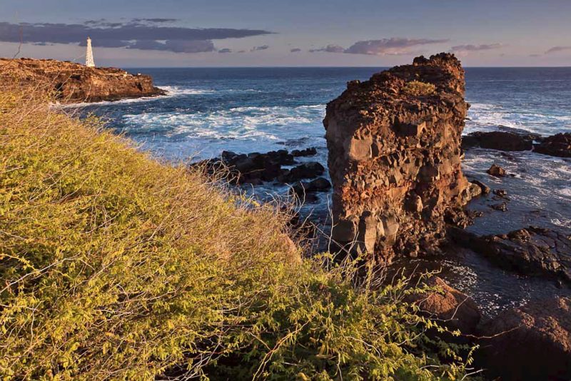 Kaunolū Village and lighthouse