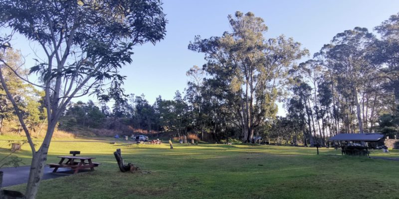 Namakanipaio Campground Tents