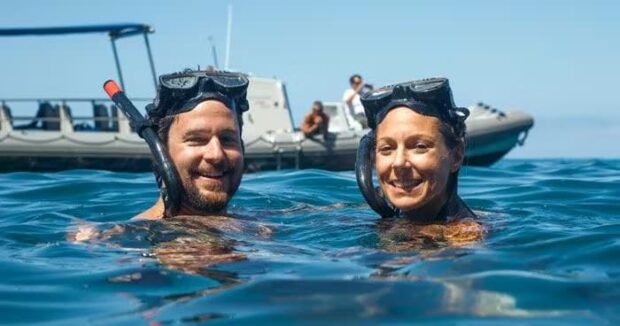 Snorkeling equipment is included. Image: Holoholo Charters.