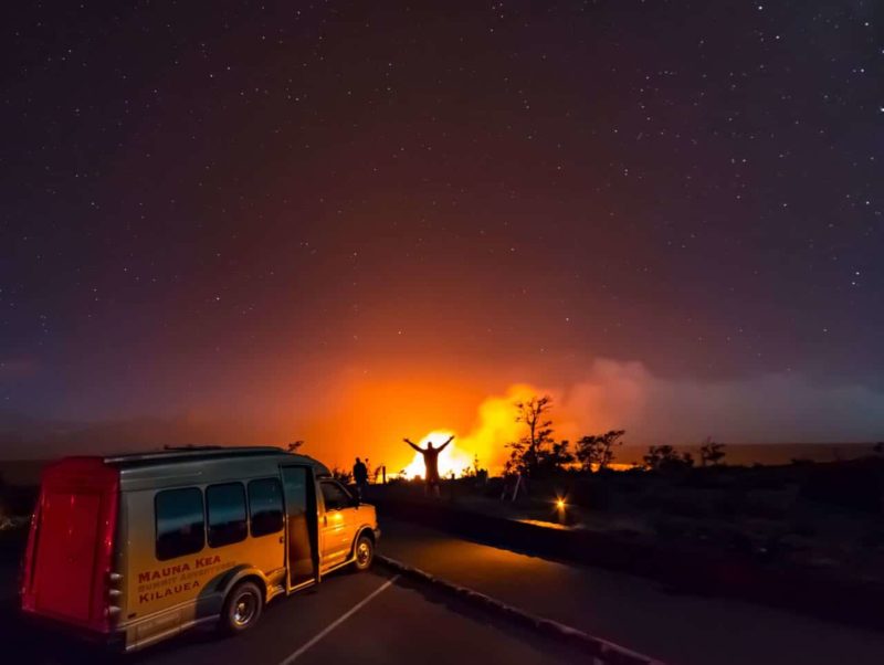 lava lake, big island, kilauea summit adventures