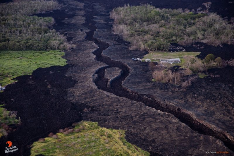 dry lava river in Puna (Big Island of Hawaii)