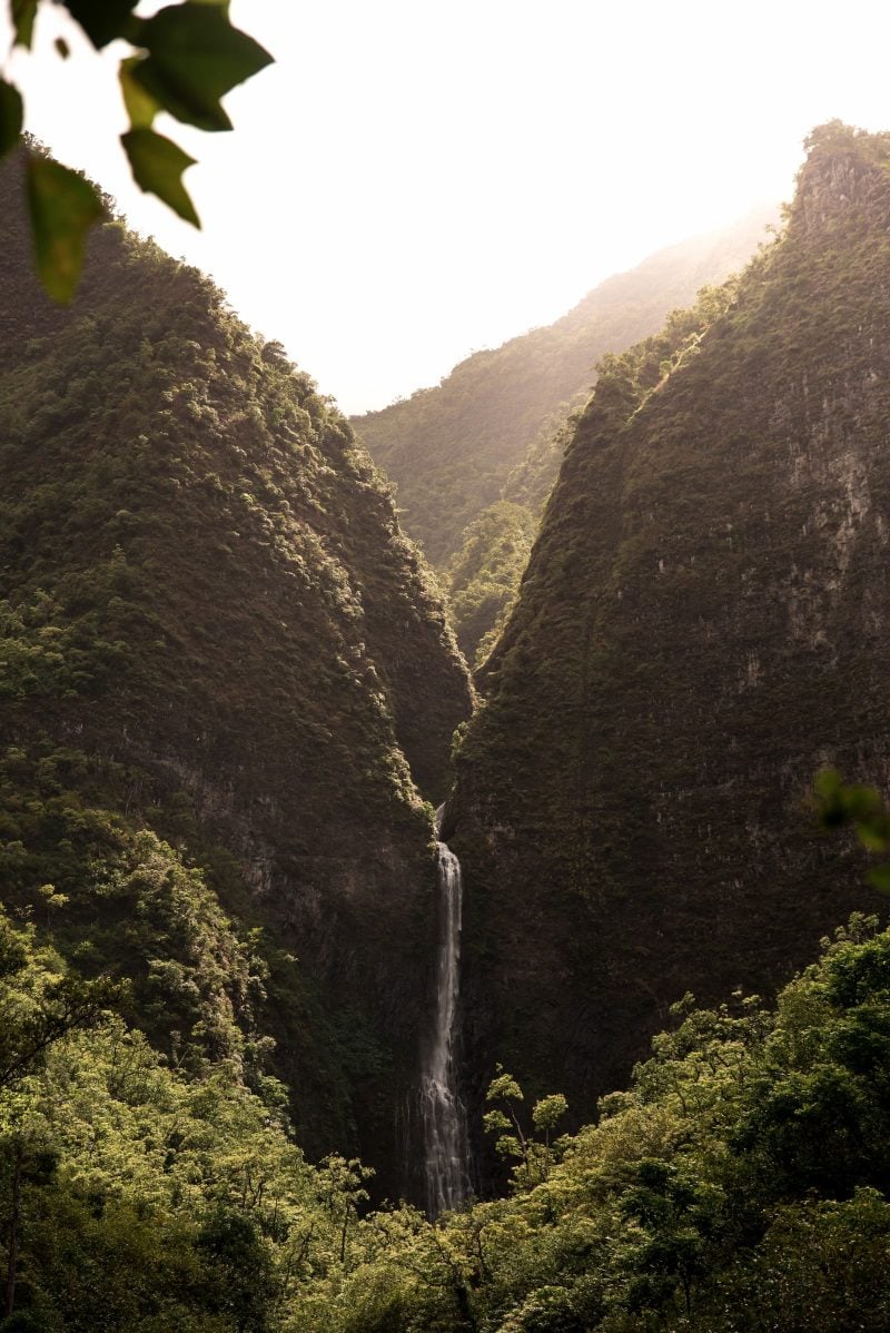 The Hanakāpī‘ai Falls on Kauaʻi