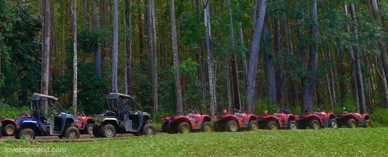 ATV tour, big island, hawaii