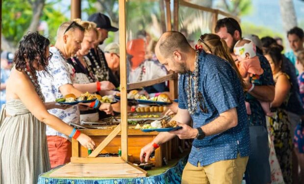 royal kona luau buffet