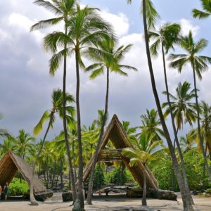 Halau in Pu’uhonua o Honaunau National Park