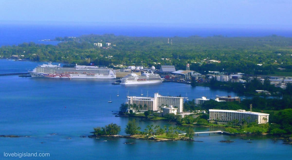 Hilo Hawaii Cruise Port and Terminal