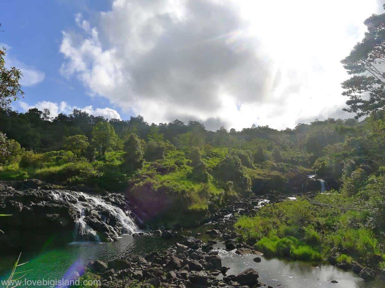 Waterfalls close to Hilo