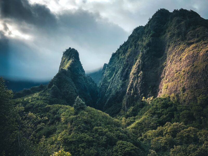ʻIao Needle rock on Maui