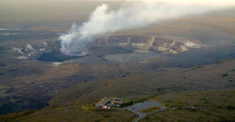 jaggar museum halema'uma'u overlook volcano hawaii