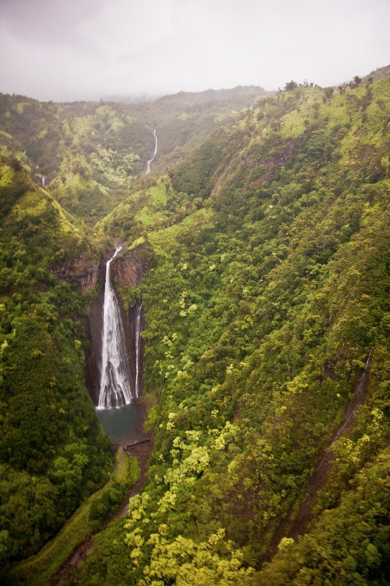 The Manawaiopuna Falls
