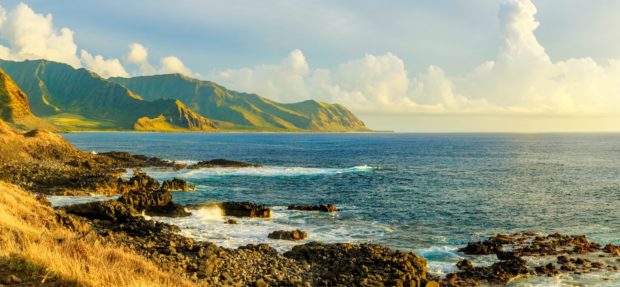 Sunset at Kaena point