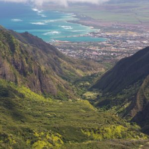 Kahului from Iao Valley