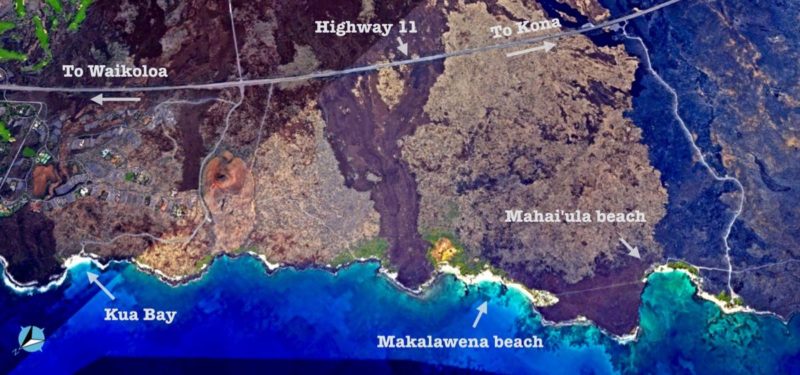 kekaha kai, big island,hawaii, makalawena, kua bay, Mahaiʻula Bay, Maniniʻowali Bay, beaches, beach overview