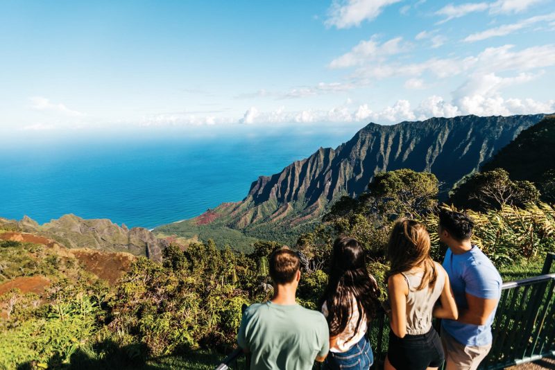 The Kalalau overlook