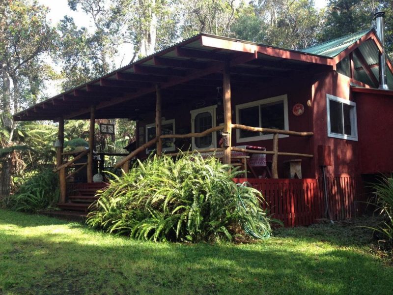 mountain cabin in Kona cloud forests