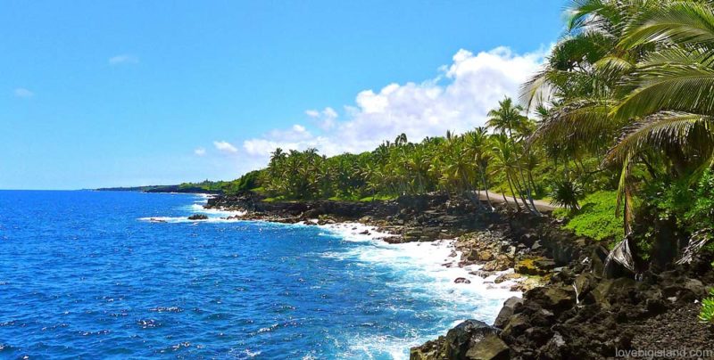 Kapoho Kalapana coastline