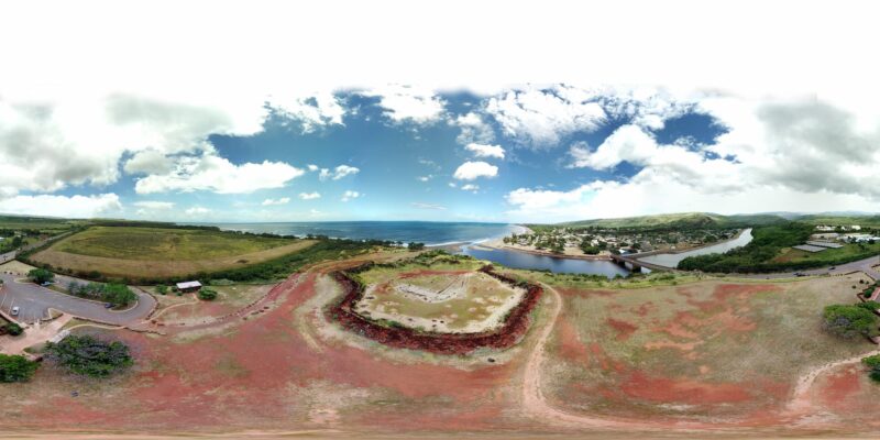 The Russian Fort Elizabeth on Kauaʻi