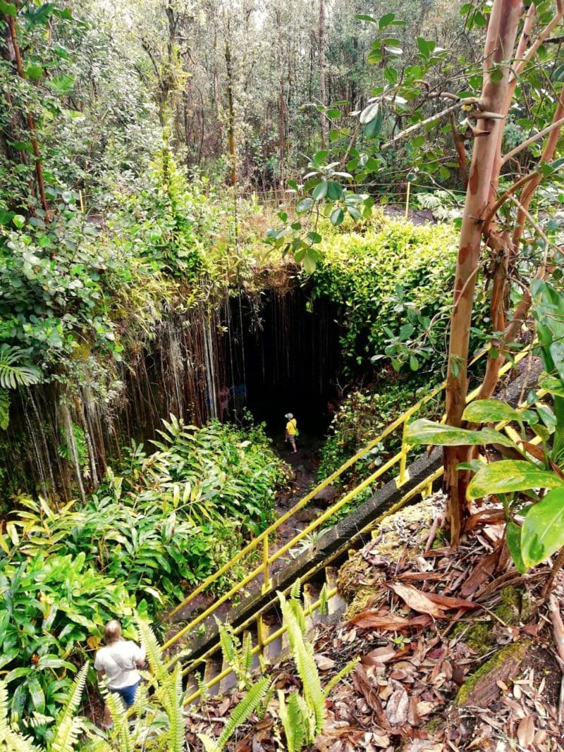 Kaumana caves