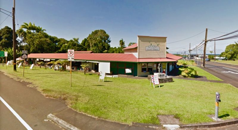 Kea'au village farmetrs market on the Big Island, Hawaii