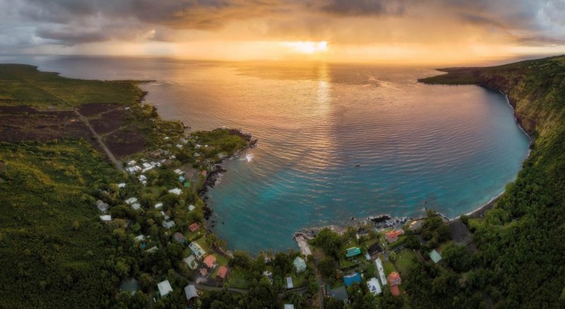 kealakekua bay, sunset