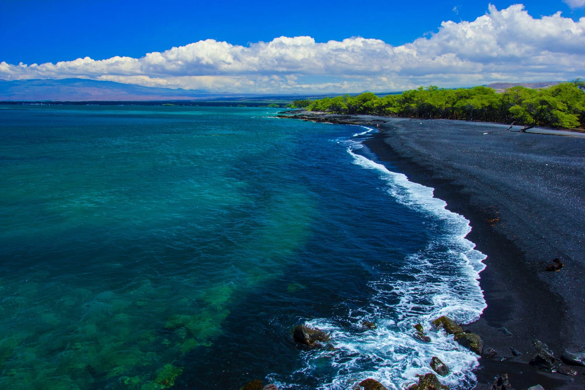 Blue Sand Beaches