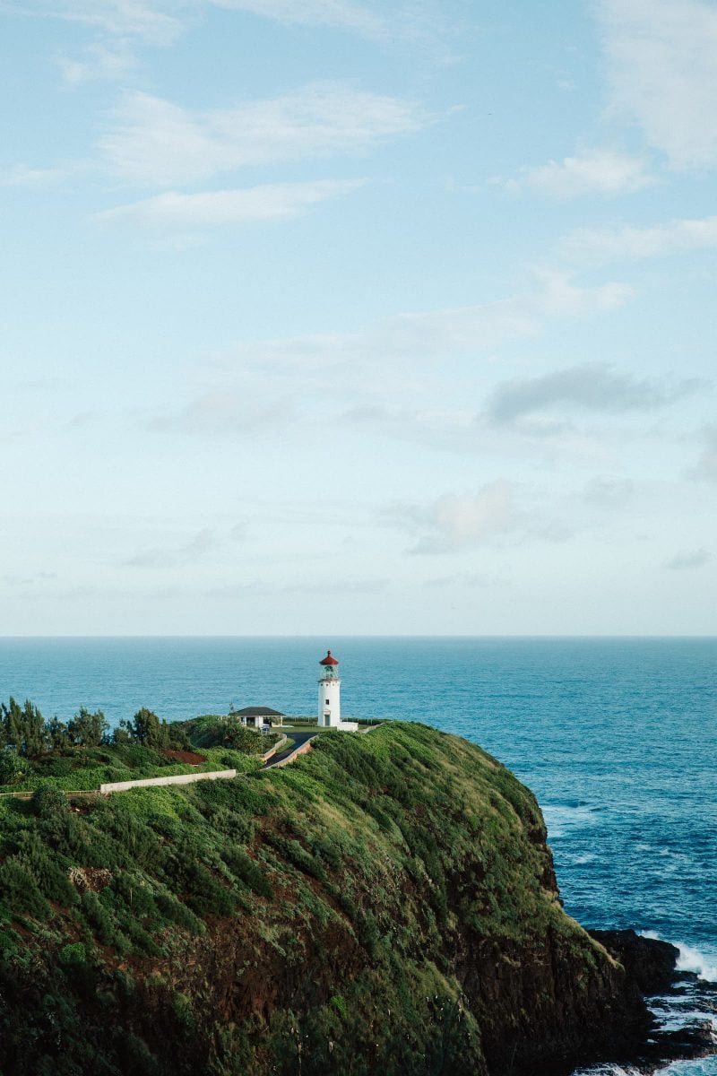 The Kilauea Lighthouse on Kauaʻi