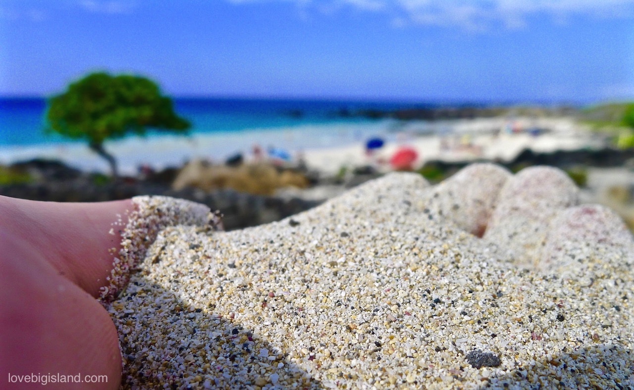 Manini'owali Beach at Kua Bay in Kona, Big Island, Hawaii