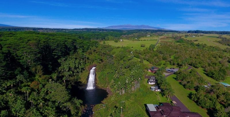 Kulaniapia falls, hilo accommodation, Kulaniapia inn, hotel, big island, hawaii