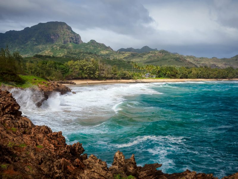 View from the Mahaʻulepu Heritage Trail on Kauaʻi