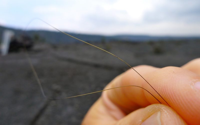 Pele's hair