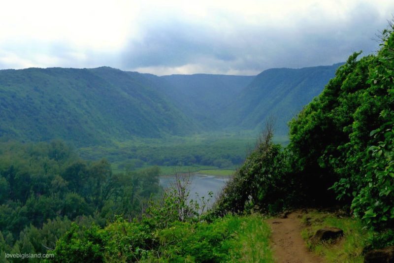 pololu valley, hikeing trail, big island, hawaii, awini trail